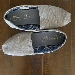 Women’s Grey Tom’s Alpargata - Size 7